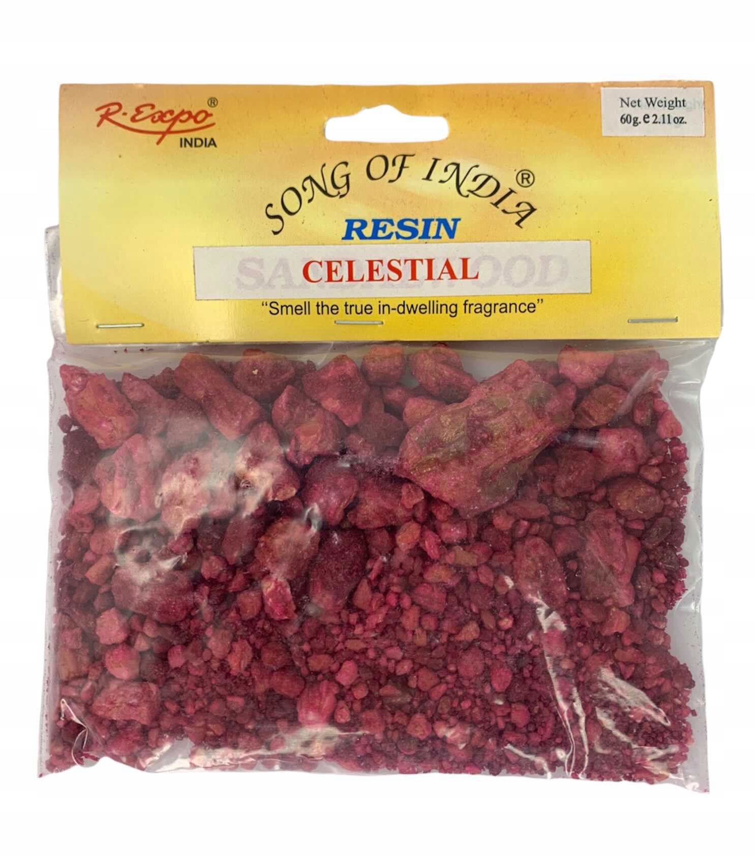 

Żywica Celestial kadzidło saszetka 50g Song of Ind