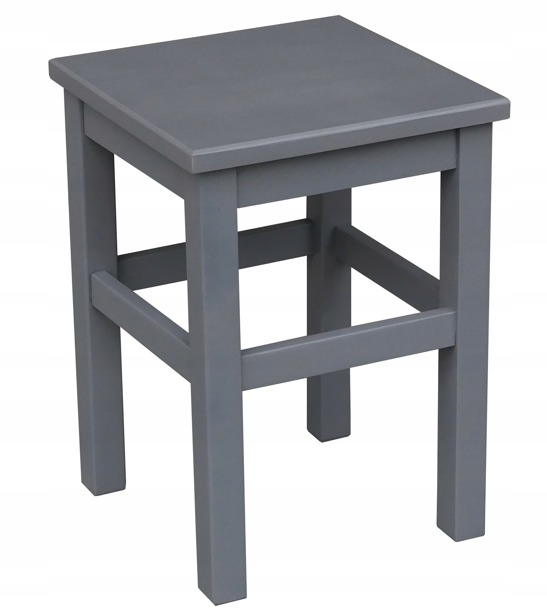 Dřevěná Kuchyňská Stolička Jednoduchá, Moderní, Tmavě Šedá Antracit