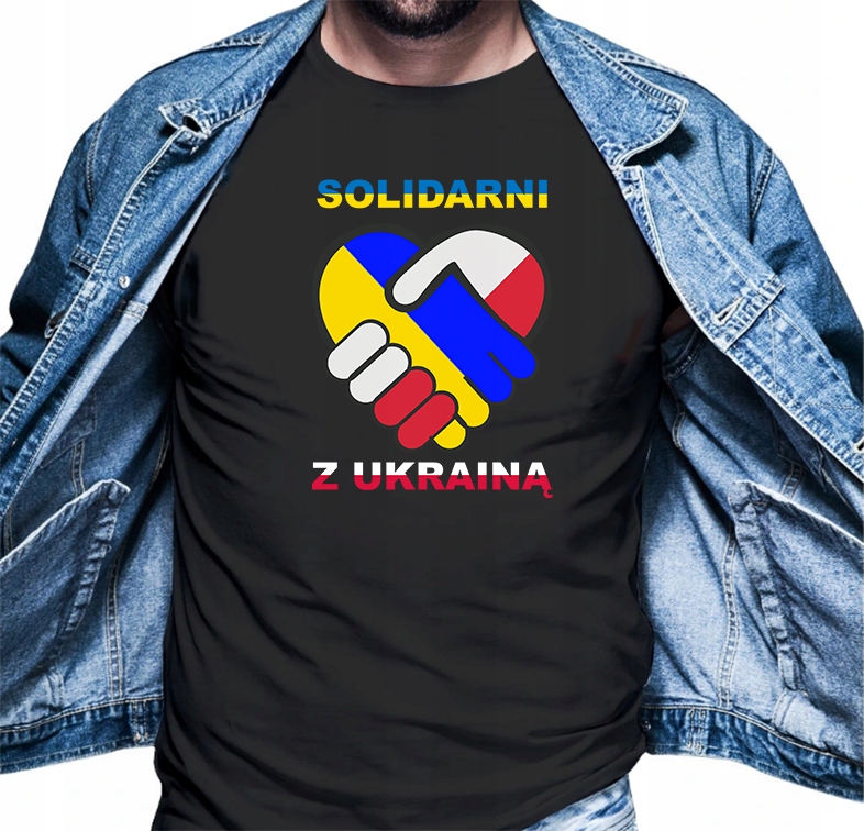 

Koszulka Solidarni Z Ukrainą prezent