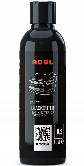 ADBL BLACKOUTER 200ML CZERNIDŁO DRESSING DO ZDERZAKÓW RENOWACJA PLASTIKÓW