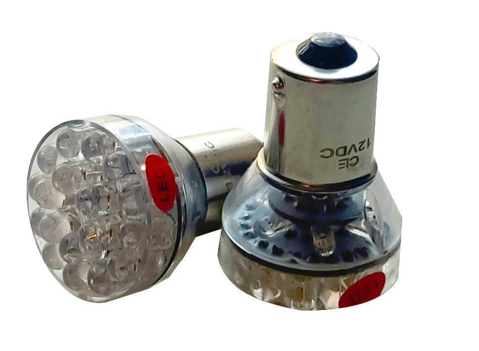 ŻARÓWKA Ba15s BIAŁA P21W LED COFANIE WSTECZNY 12V