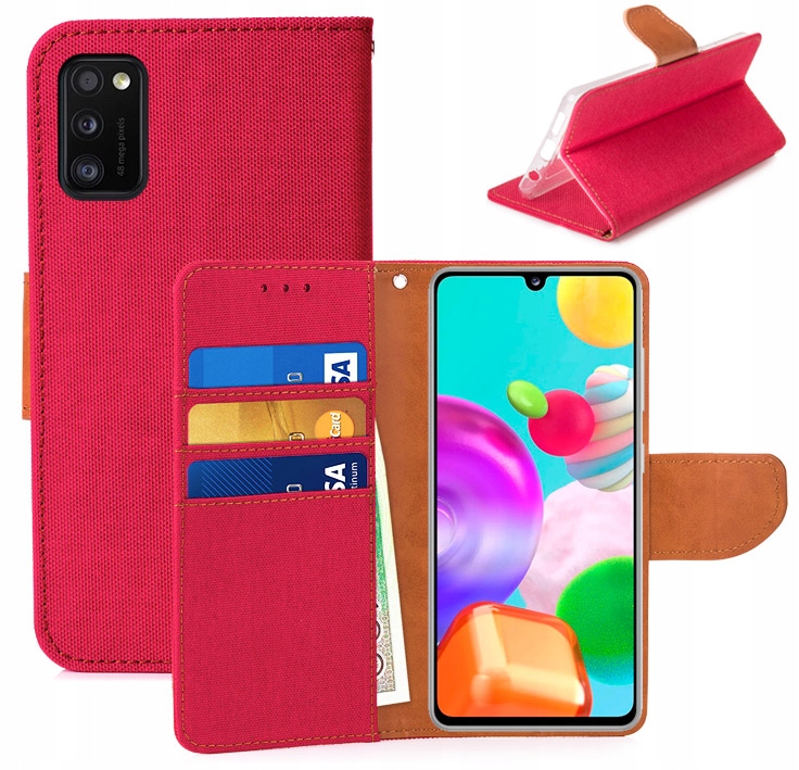 

Etui Portfel Canvas Do Samsung Galaxy A41