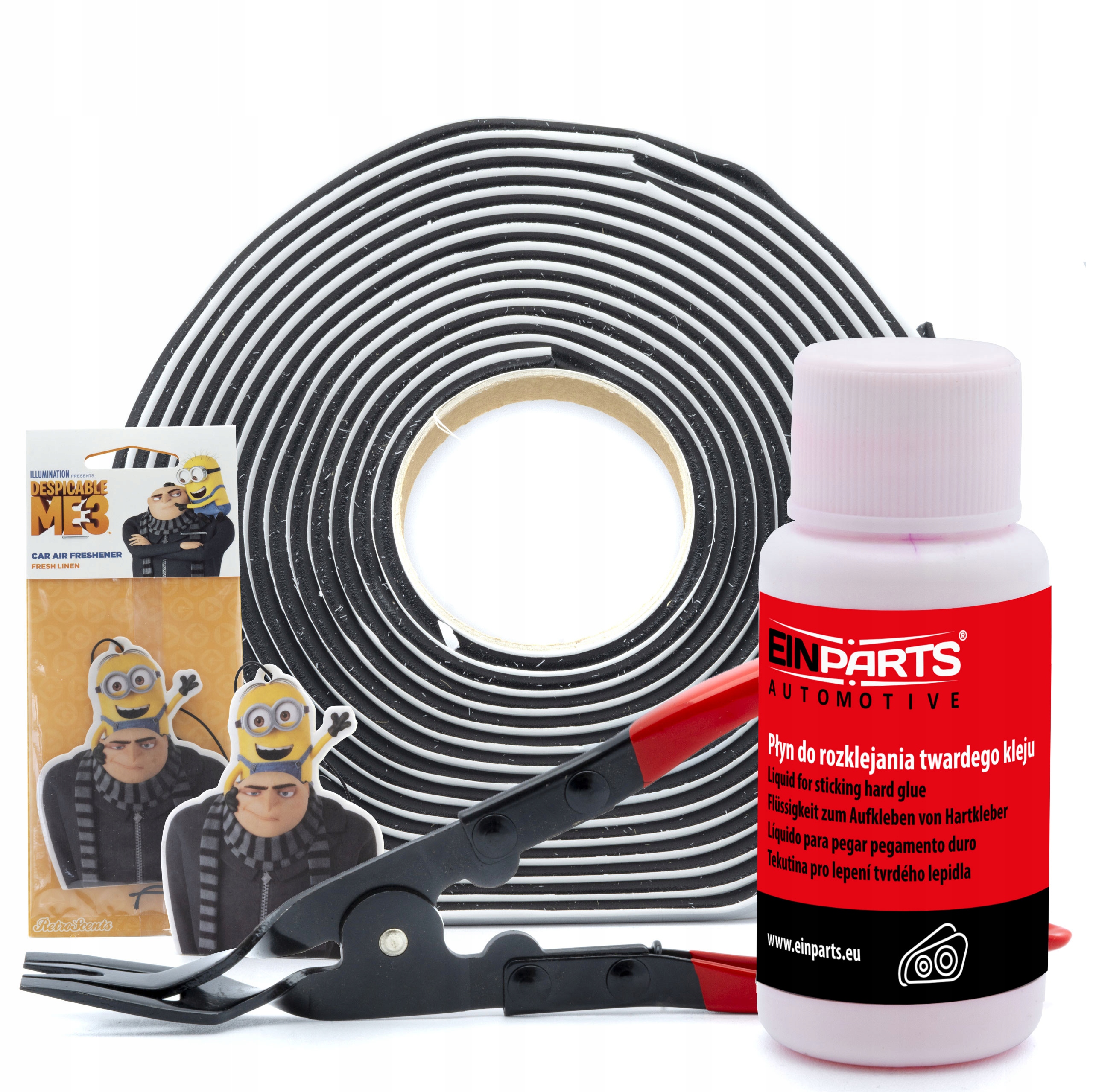 

Zestaw do rozklejania naprawy lamp reflektorów