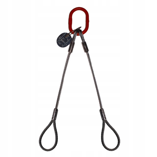 Lanové závěsy 2C s smyčkami – 6 mm x 12 m 0,50T
