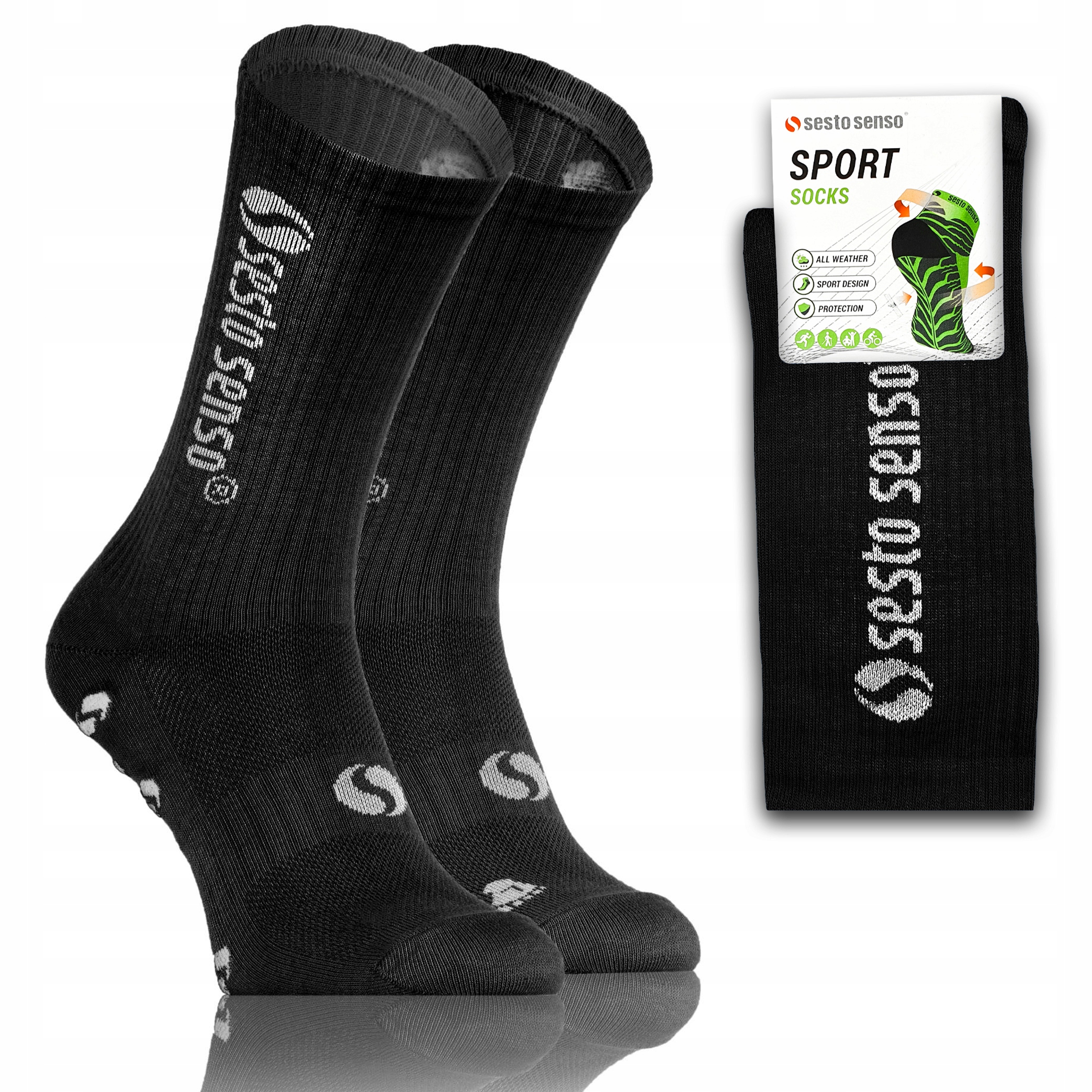 

Sesto Senso skarpety getry sportowe 35-38