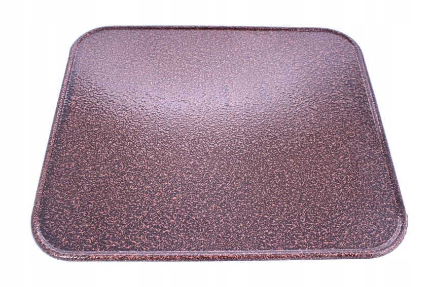 BLACHA POD PIEC KOMINEK PRZYPIECOWA 80x60cm MIEDŹ