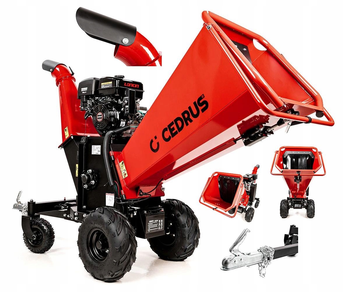 Rozdrabniacz Spalinowy Cedrus RB04PRO CEDRB04 15CM 420CC Elektro-start