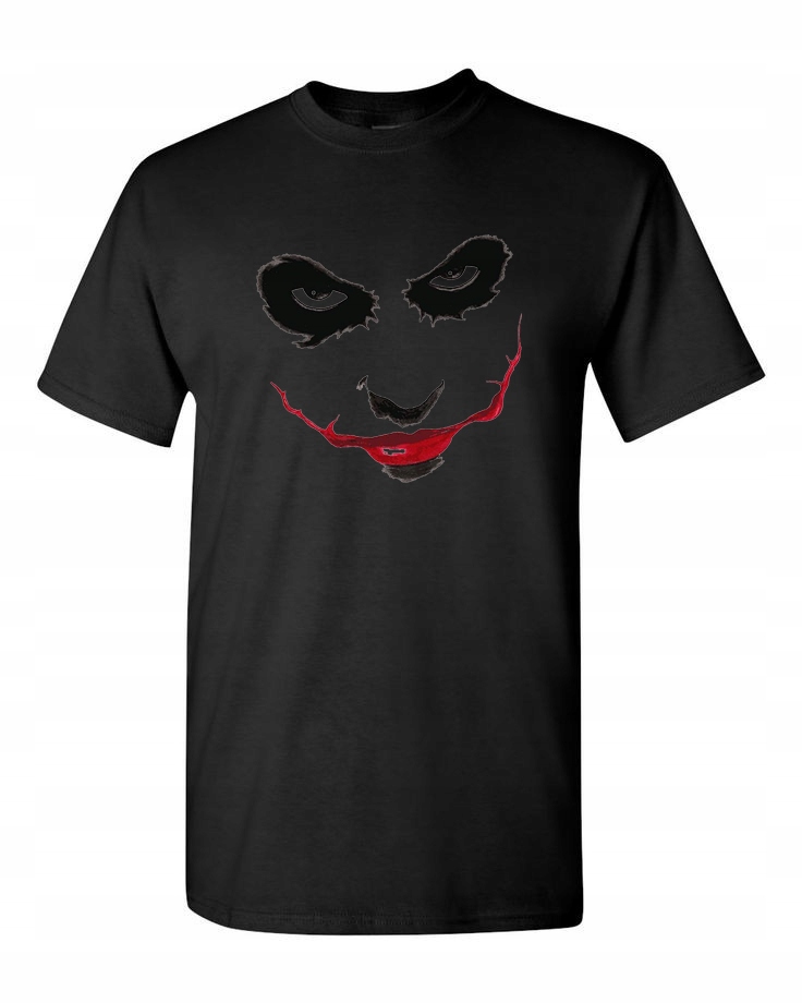 

T-shirt Meska Koszulka Joker Twarz S-xxl Tu XXL