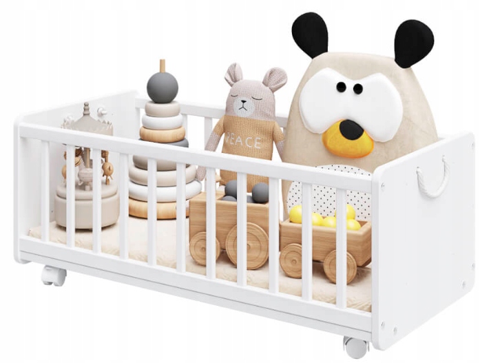 DZIECIĘCE NIEMOWLĘCE DOSTAWNE ŁÓŻECZKO 90x40 CM Kolekcja Leto