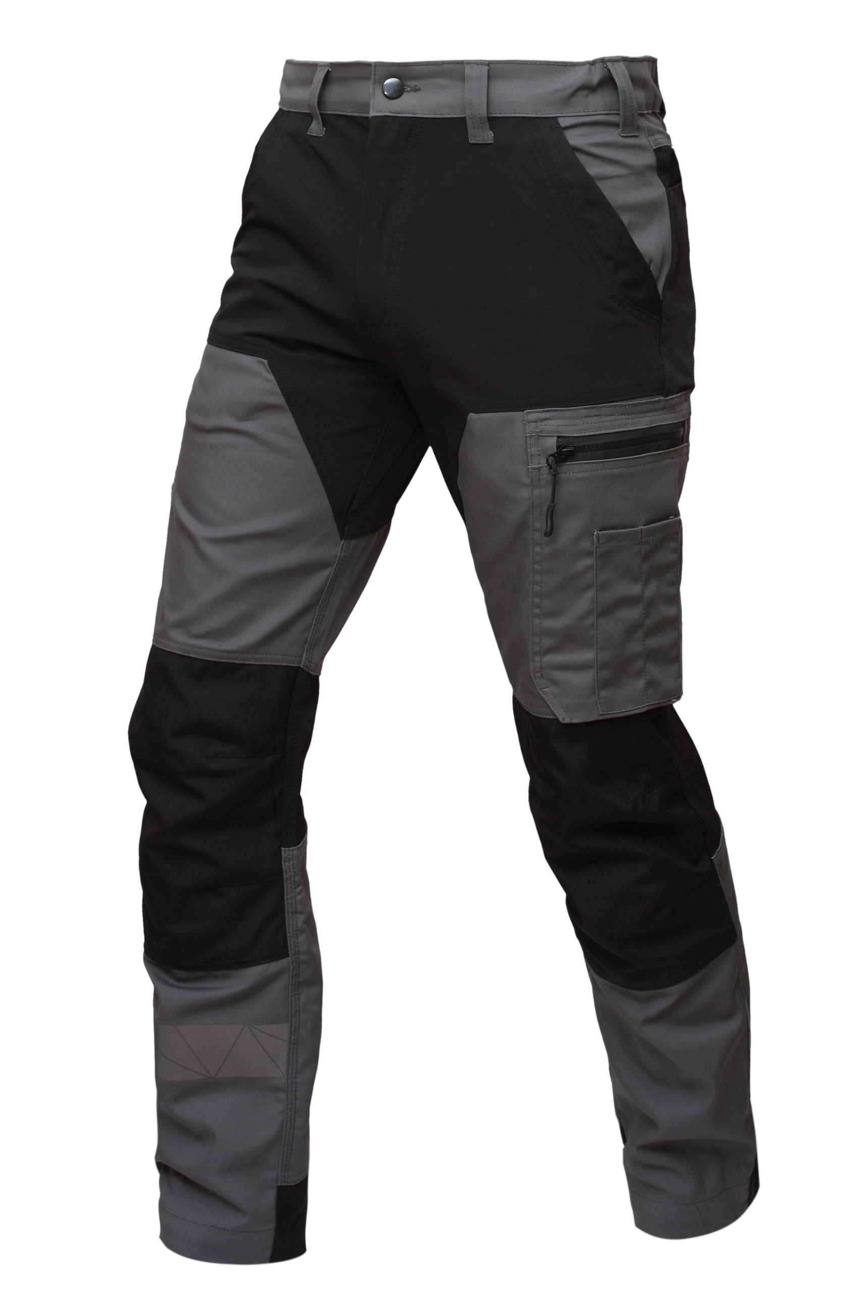 ELASTYCZNE SPODNIE ROBOCZE MĘSKIE STREATCH BOSAFETY MASHUP + DUŻO KIESZENI