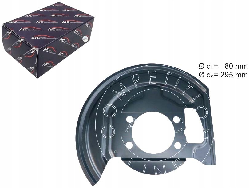 OSŁONA TARCZY HAM.LEWA AIC