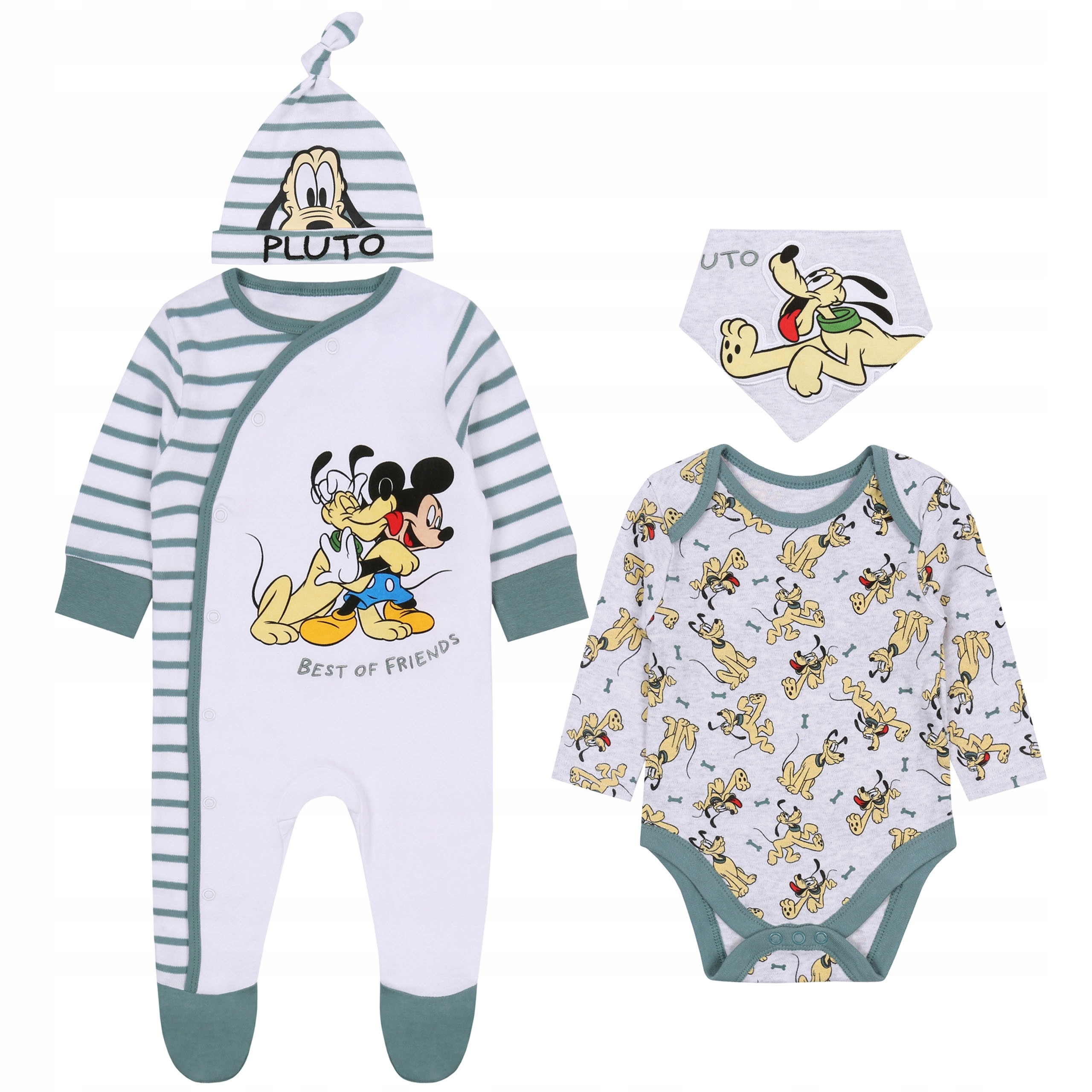 

Bawełniany komplet niemowlęcy Pluto, Disney 62 cm