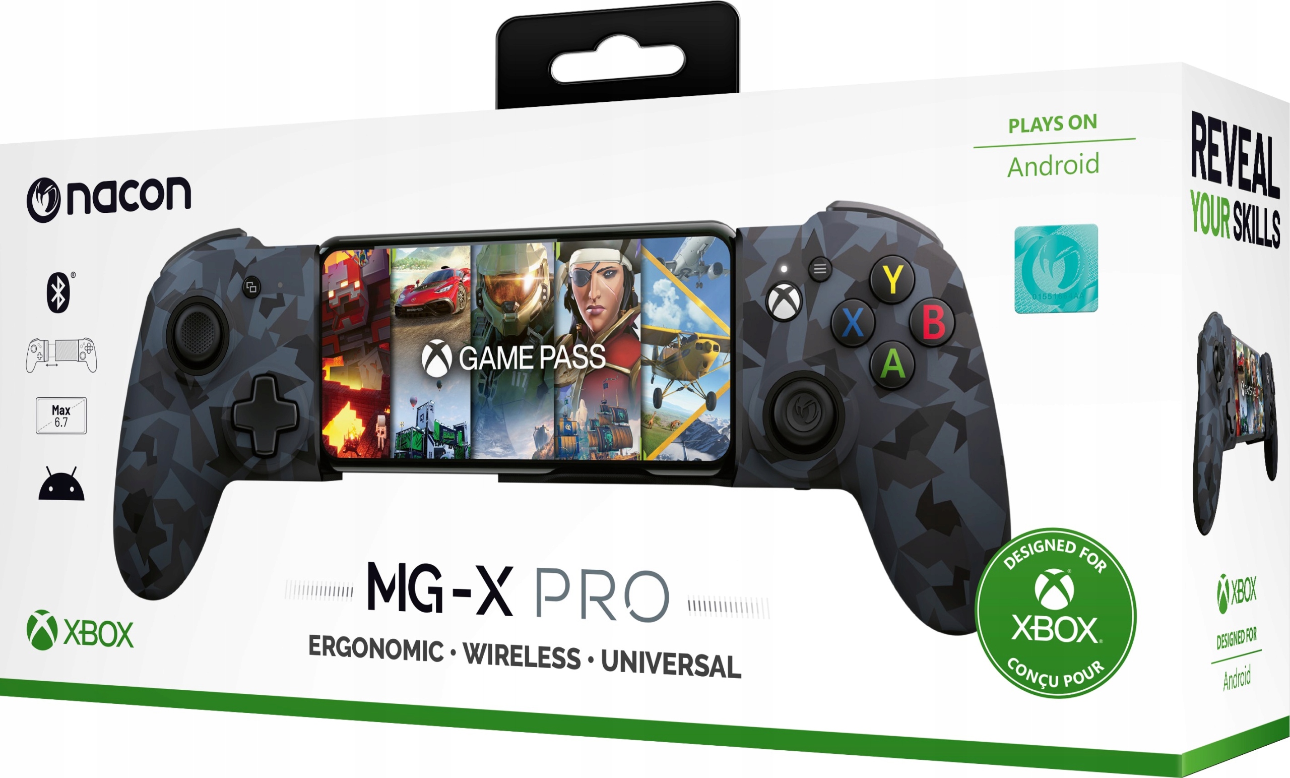 Kontroler Xbox NACON Holder MG-X PRO do smartfona z Android