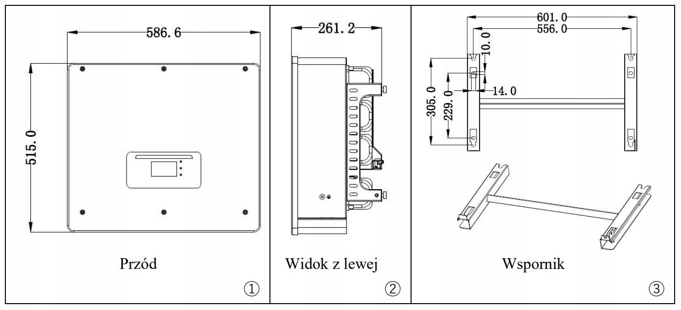 Sofar HYD 20KTL-3PH 3F 20kW Inwerter Hybrydowy PV Kod producenta HYD 20KTL-3PH