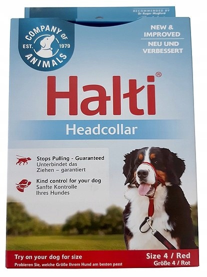 Levně Halti Kantar ohlávka velikost 4 červená