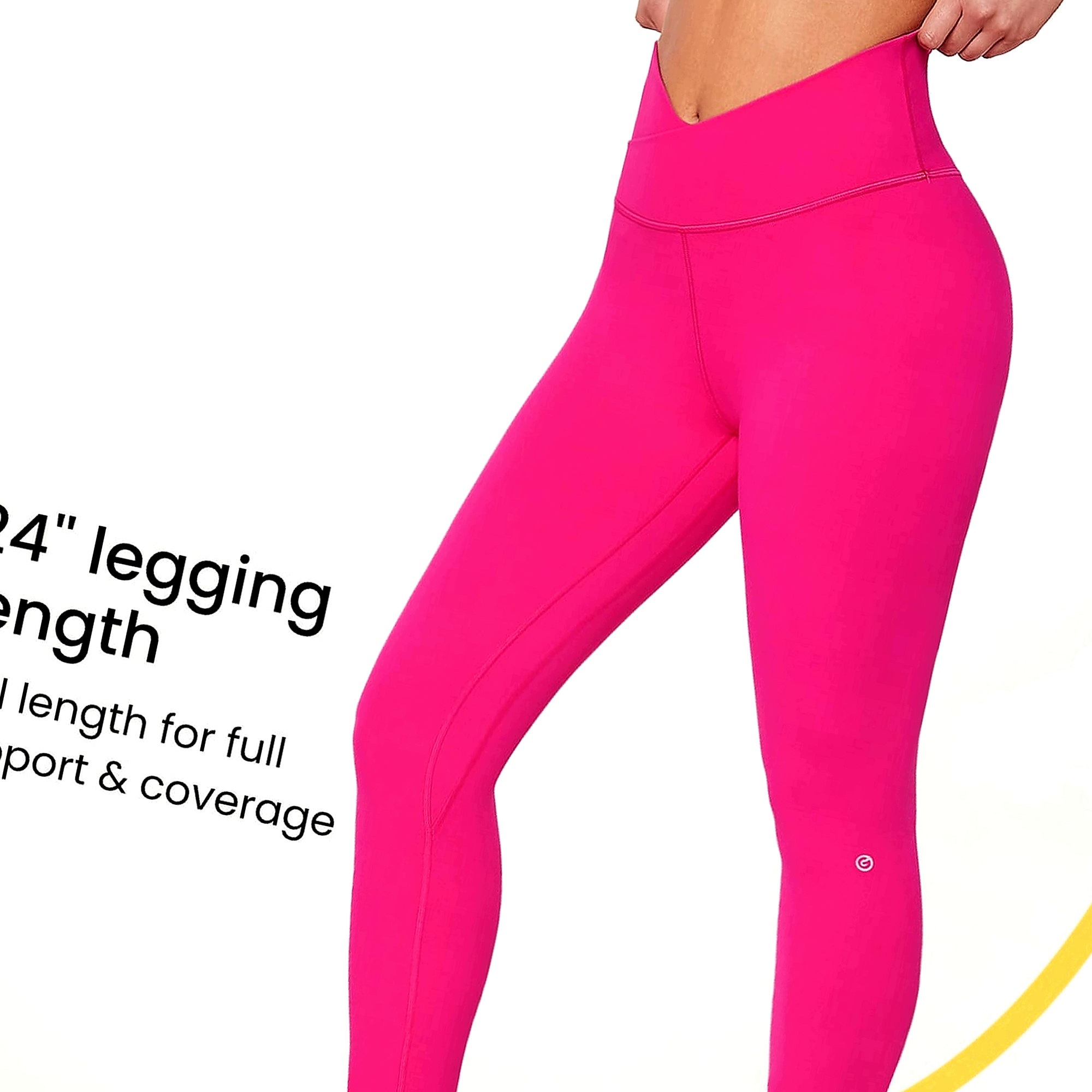 Legginsy Aktywne Z Wysokim Stanen Bez Wzoru Oddychające Damskie L
