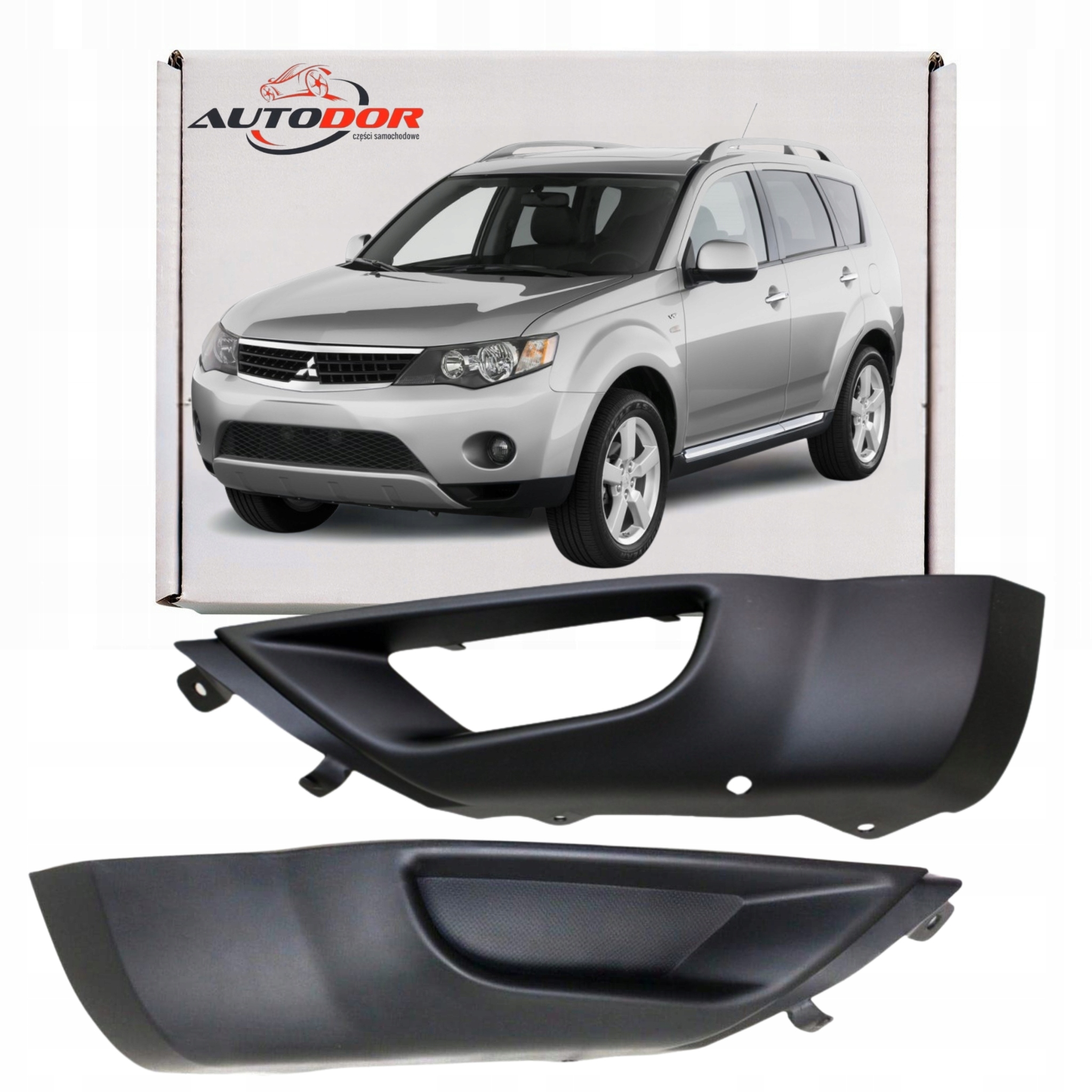 Mitsubishi Outlander '07-ROHY Atrapy Nárazníku Přední Levá Pravá