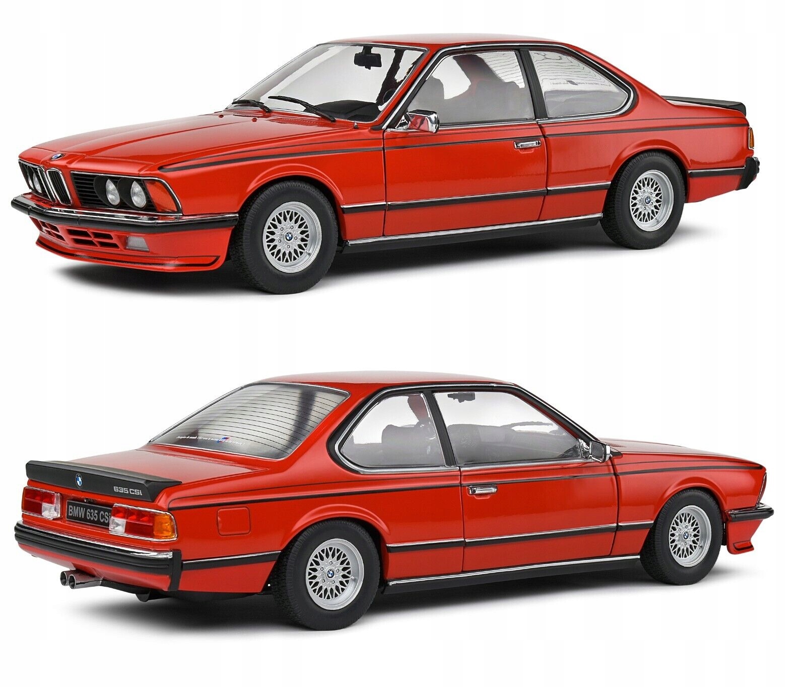 Kovový Model Auta Miniatura Bmw 635 Csi E24 1984