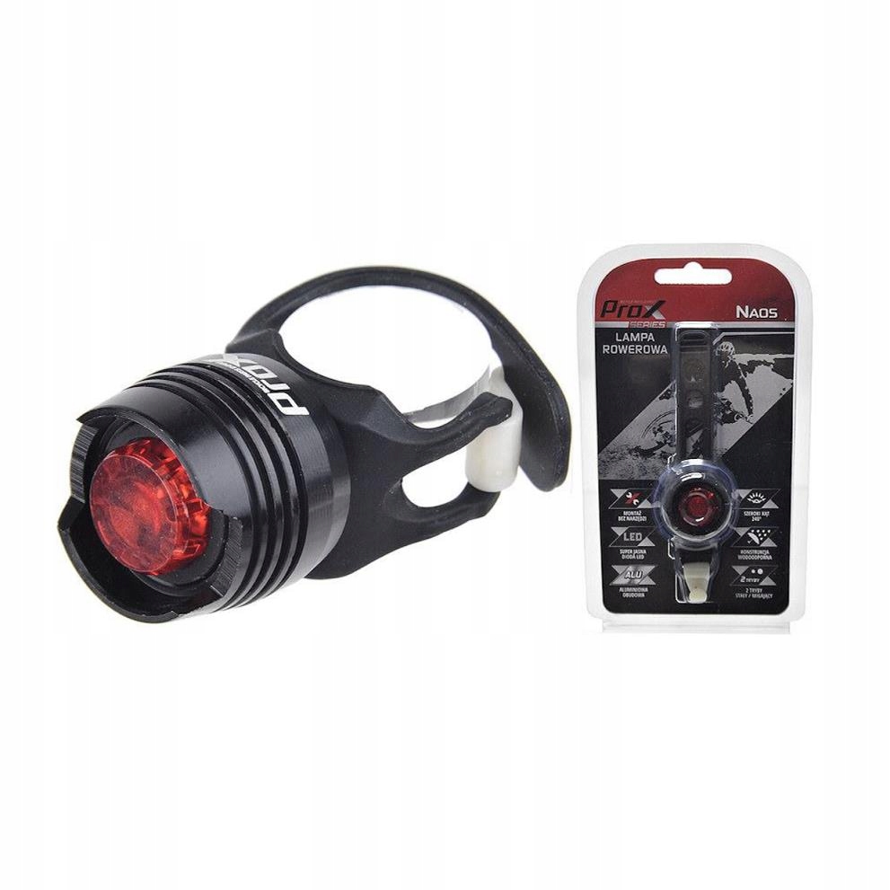 PROX NAOS Lampka tylna 1-led czarna