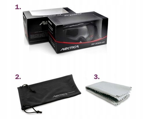 GOGLE ARCTICA G-113 SNOWBOARD NARCIARSKIE MAGNES Model Inny