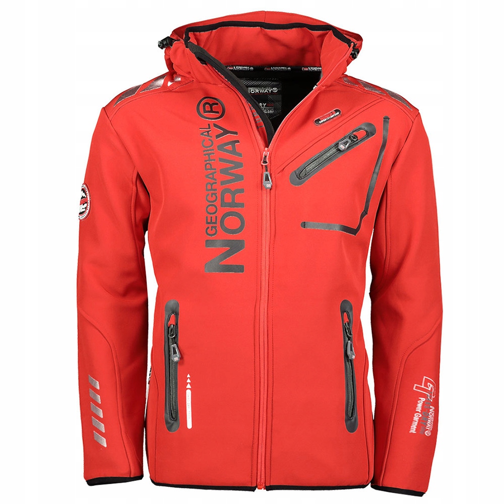 Geographical Norway bunda pánská Royaute Men softshell XL červená
