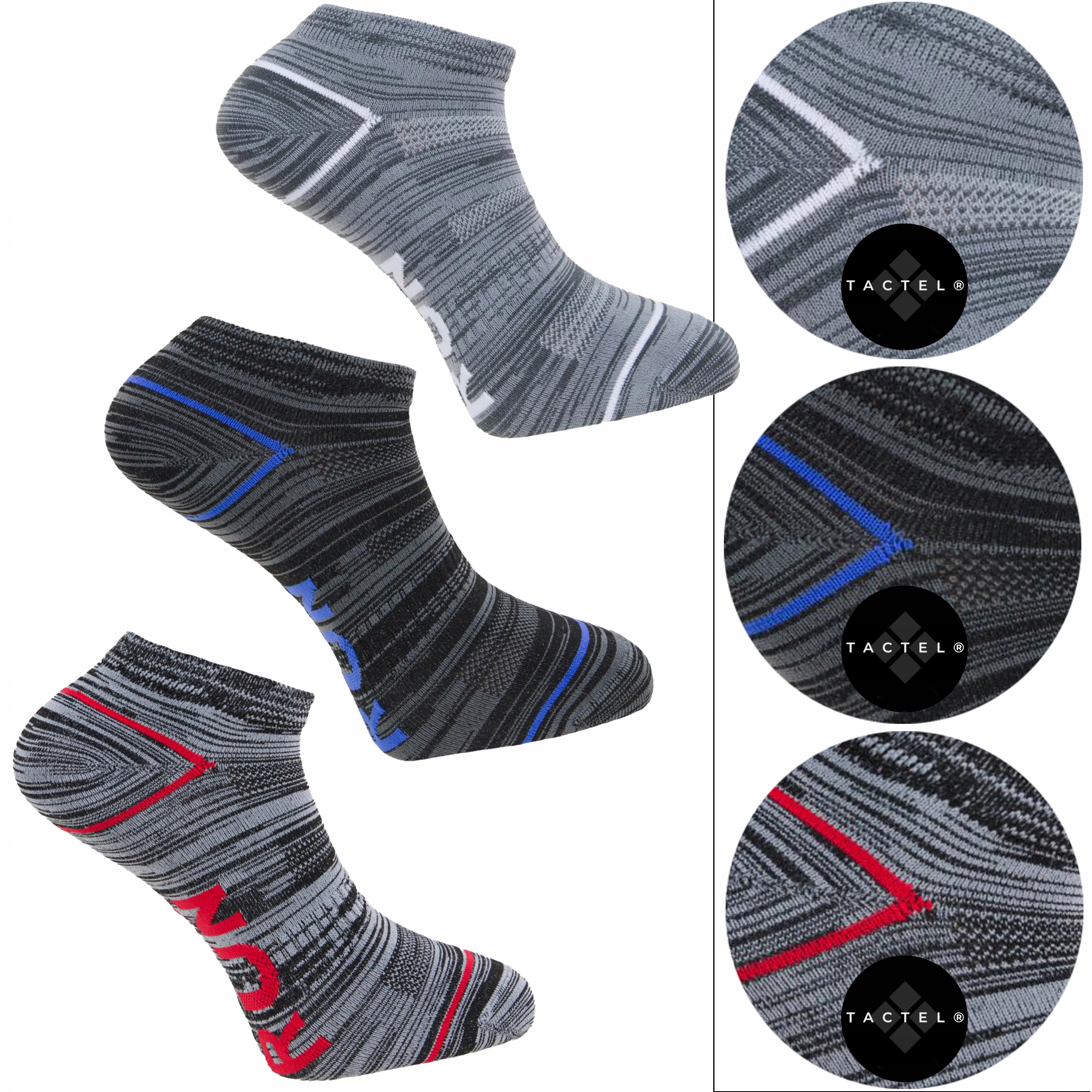 

Moraj Skarpety Stopki Tactel 3-Pak 240-051 43-45