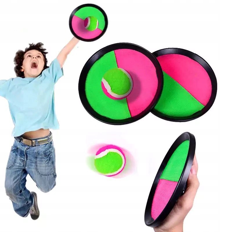 

Gra Na Rzepy Paletki + Piłka Catch Ball Rzucaj Łap