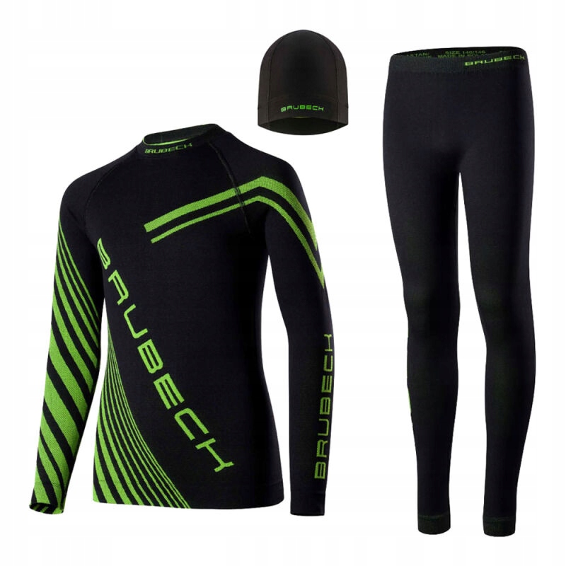 Komplet Bielizny Termoaktywnej Piłkarskiej Brubeck Dry 152-158 cm KP1028J
