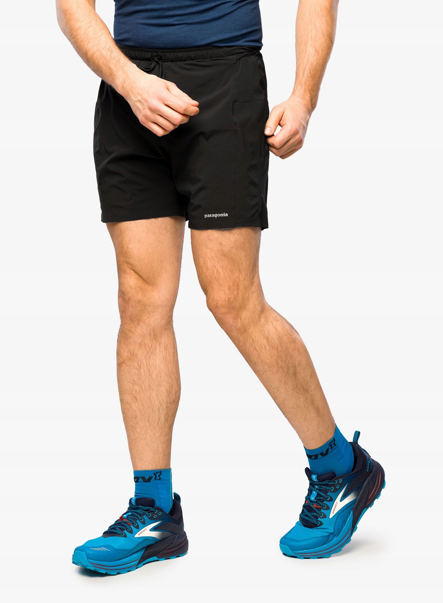Kraťasy na běhání Patagonia Strider Pro Shorts 7 černá XL