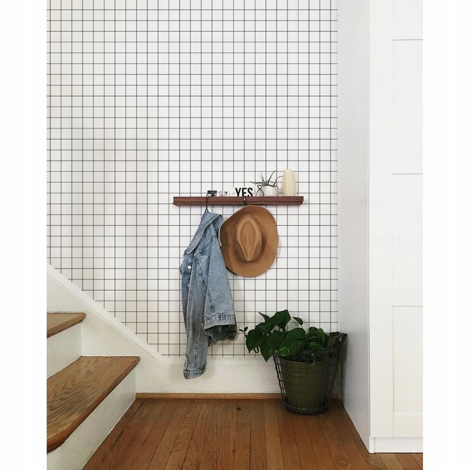 

Tapeta do salonu Prosty wzór MagicStick 360x250 cm