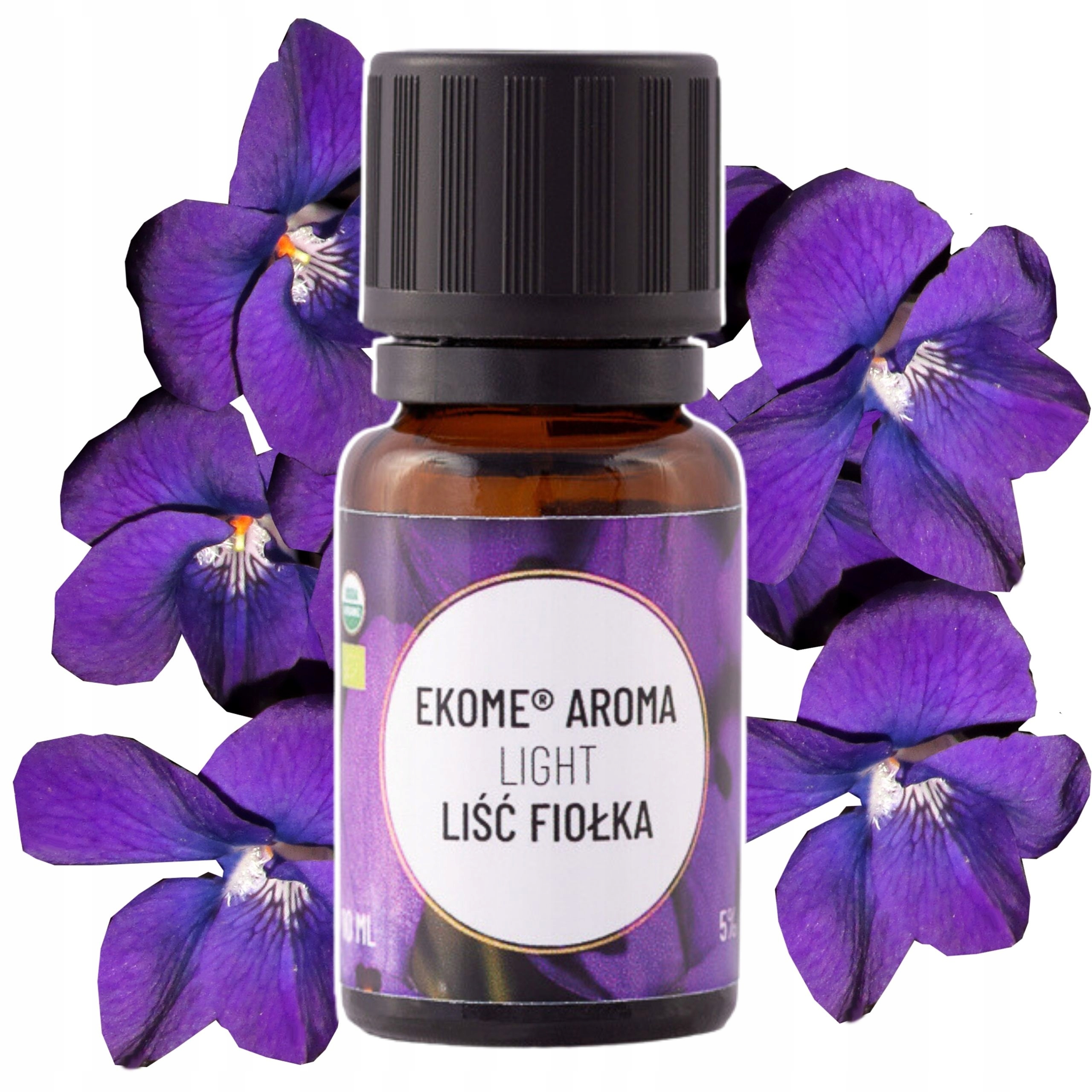 Olejek Fiołek w Jojoba 5% Ekome Bio Antybakteryjny Piękna Skóra