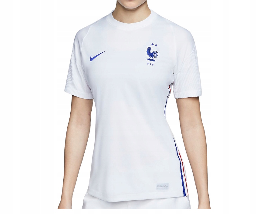 Damska Koszulka Nike 2020/21 France Francja Wyjazdowa Slim Fit CD0896-100 M