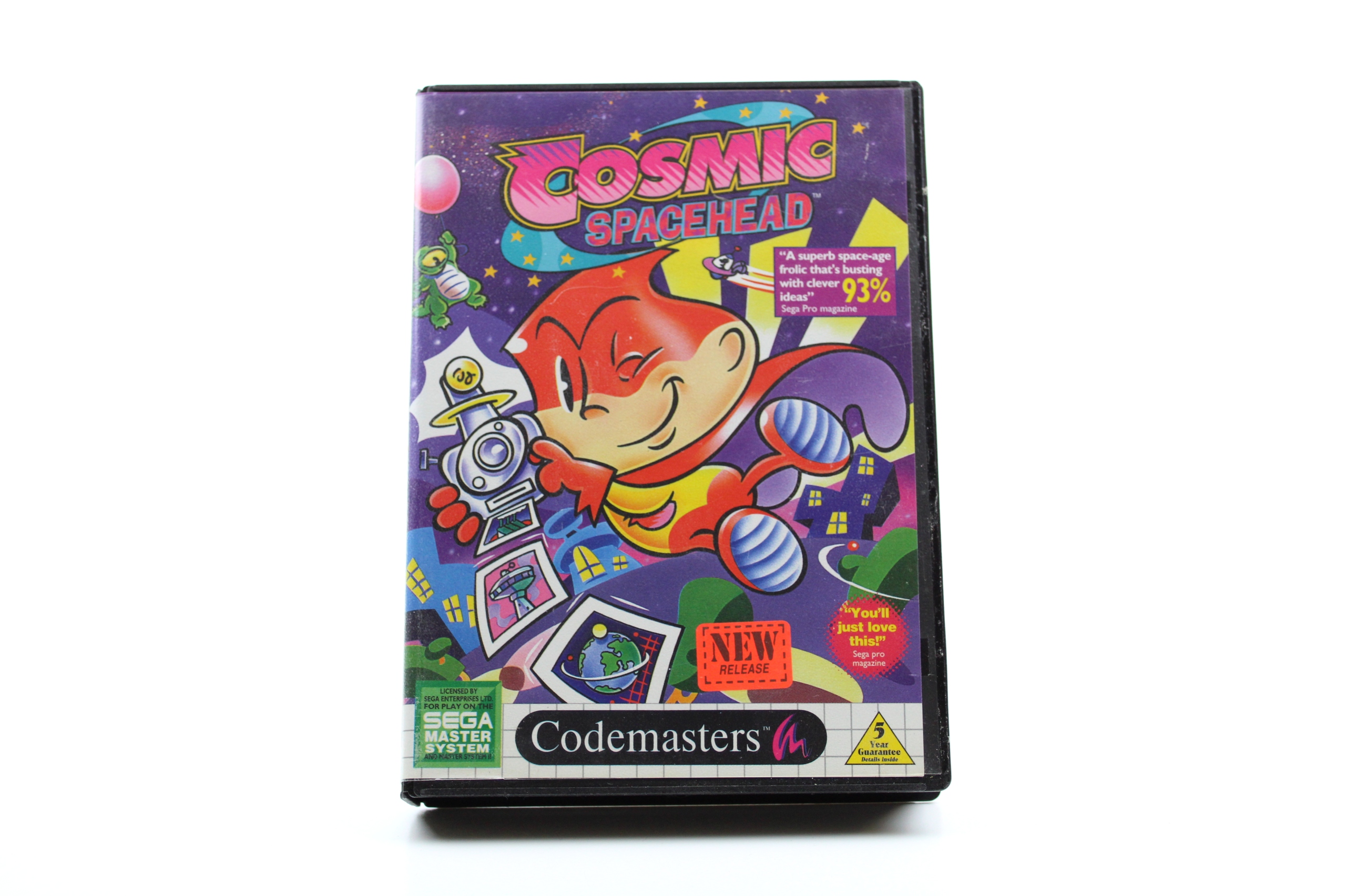 Cosmic Spacehead / Sega Master System / Master System RARE