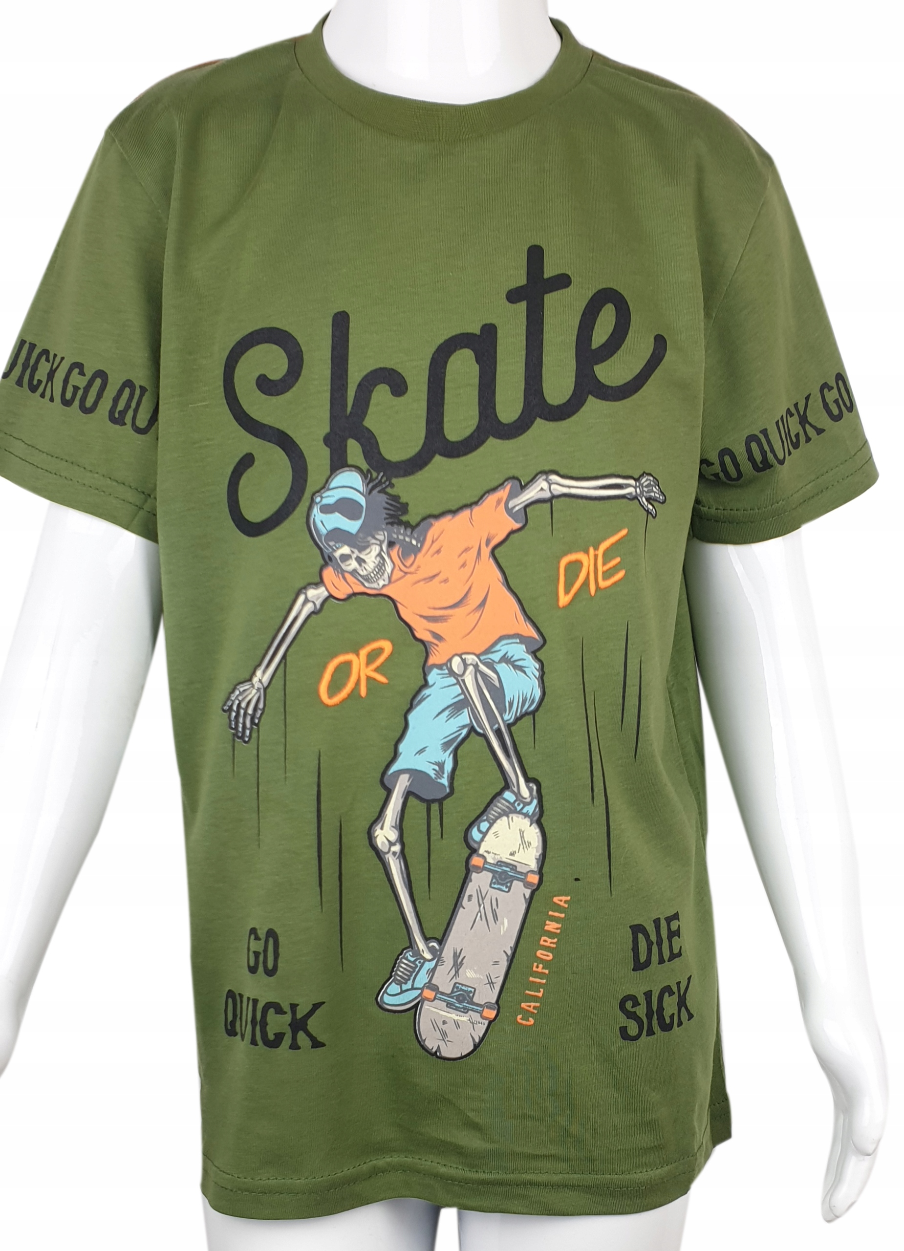 

Koszulka dziecięca z nadrukiem t-shirt bawełna 140