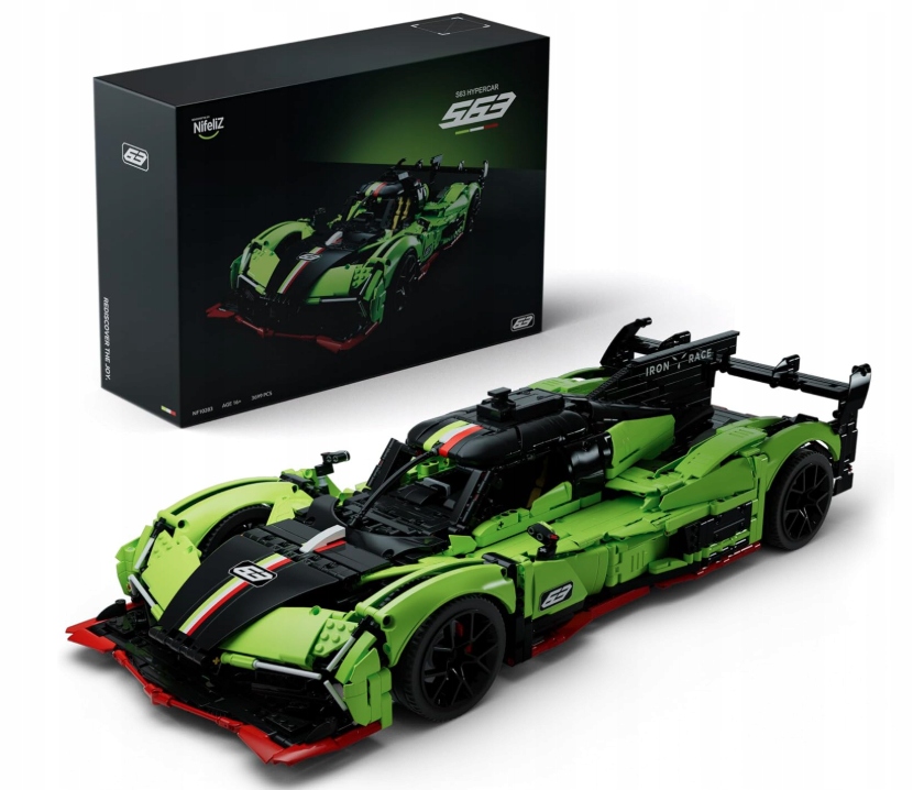 S63 Hypercar 1:8 Superauto 3699 El Model pro stavbu
