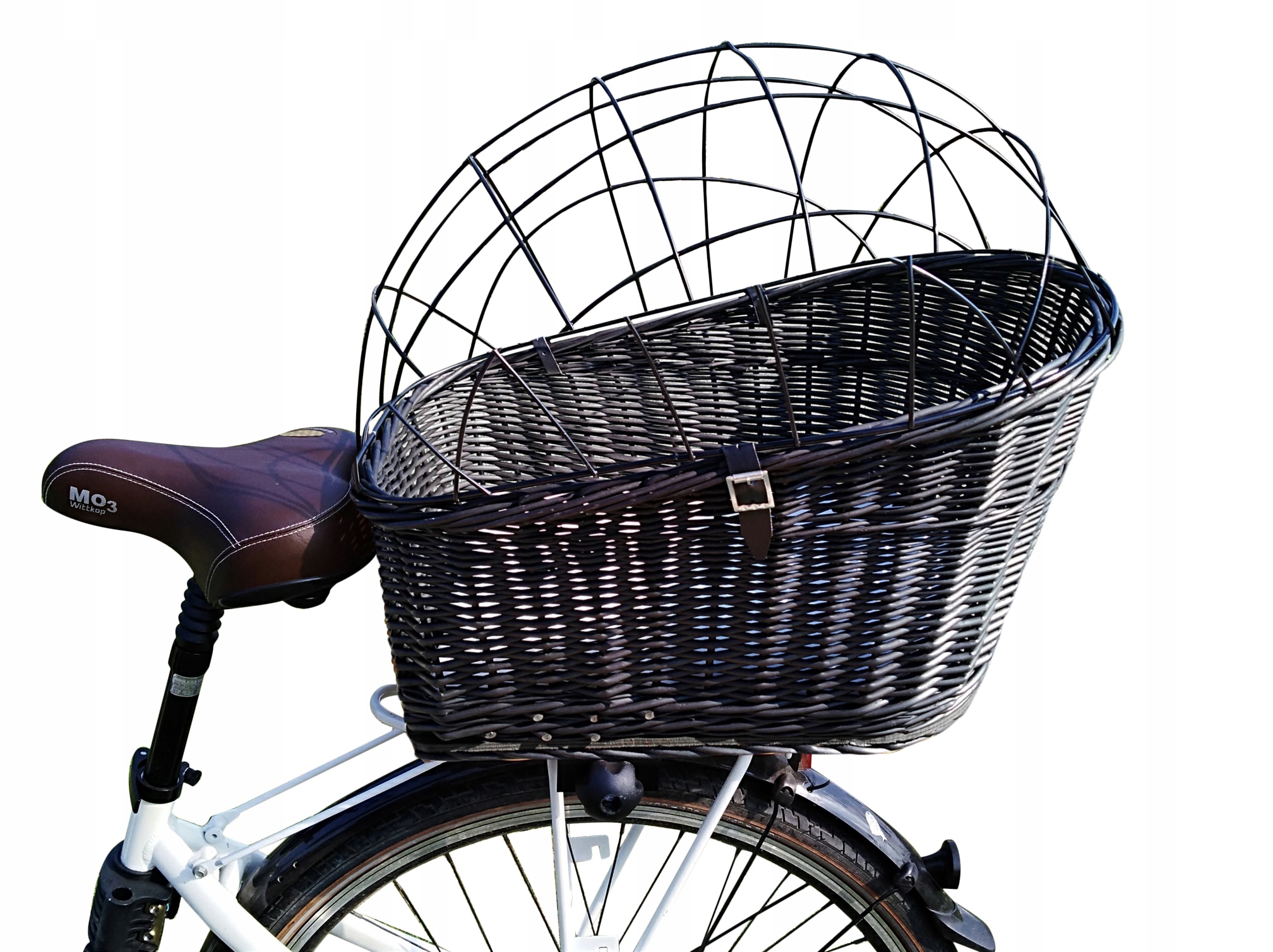 

Kosz,KOSZYK Wiklinowy na Rower,psa-kota Bagażnik