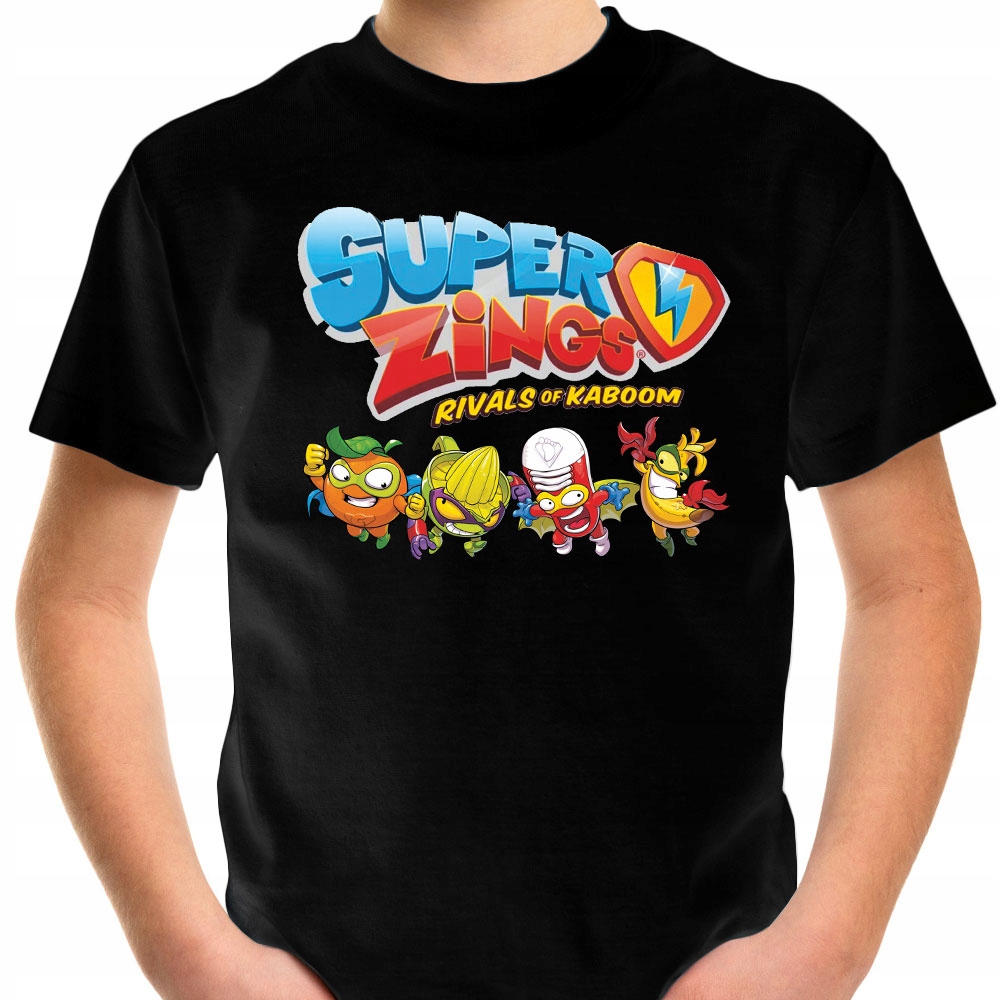 T-SHIRT KOSZULKA DLA DZIECKA SUPER ZINGS 116 SUPER JAKOŚĆ