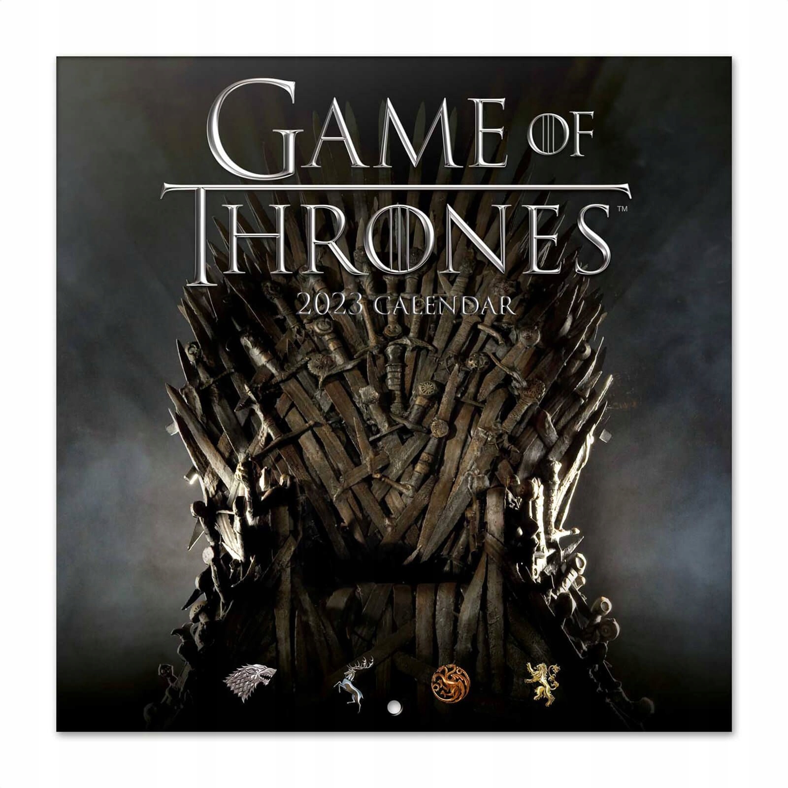 

Kalendarz ścienny 2023 Game Of Thrones markowy