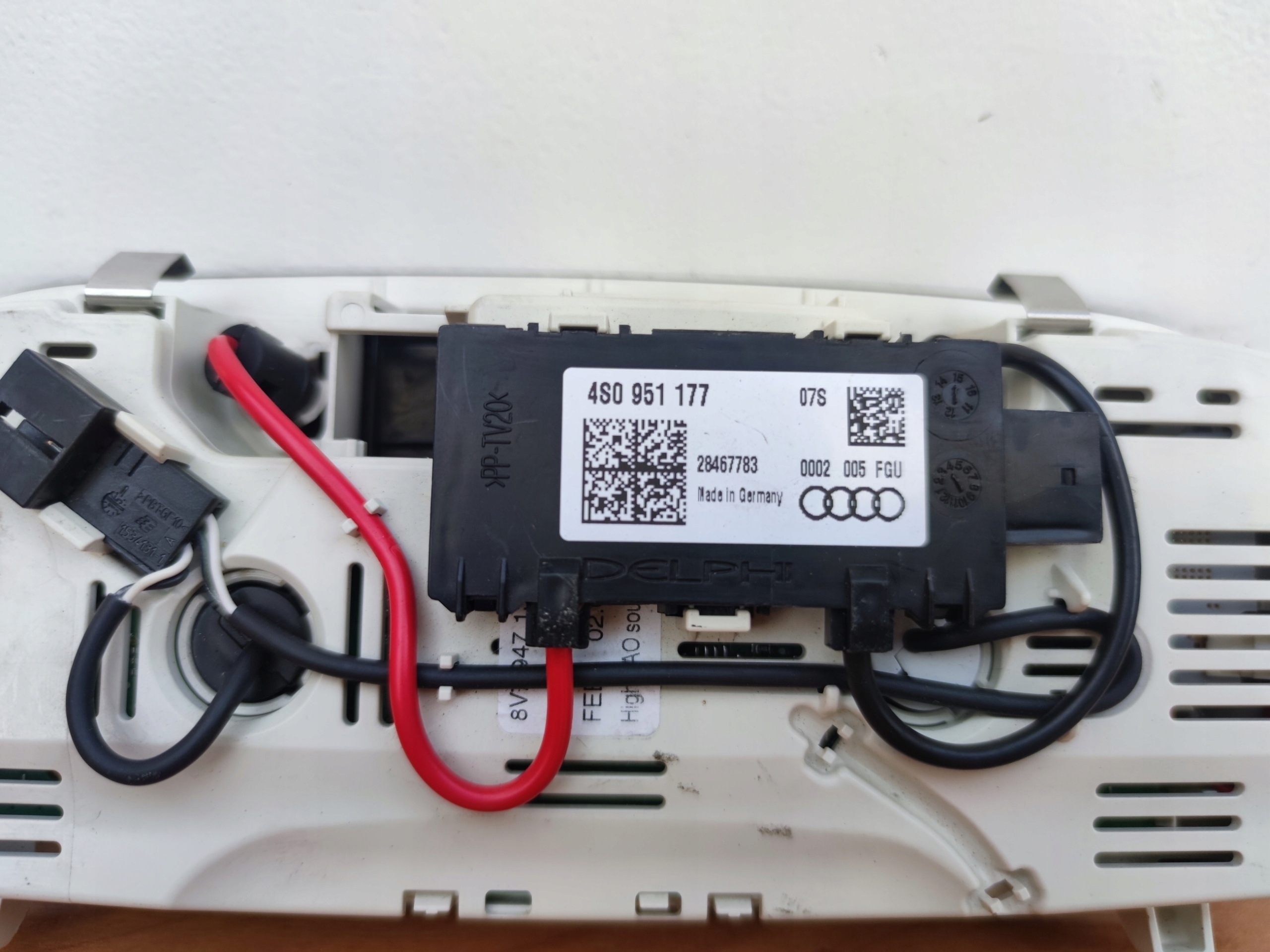 AUDI R8 4S LICHT DACHHIMMEL DACHVERKLEIDUNG + SENSOR RUCHU BDB