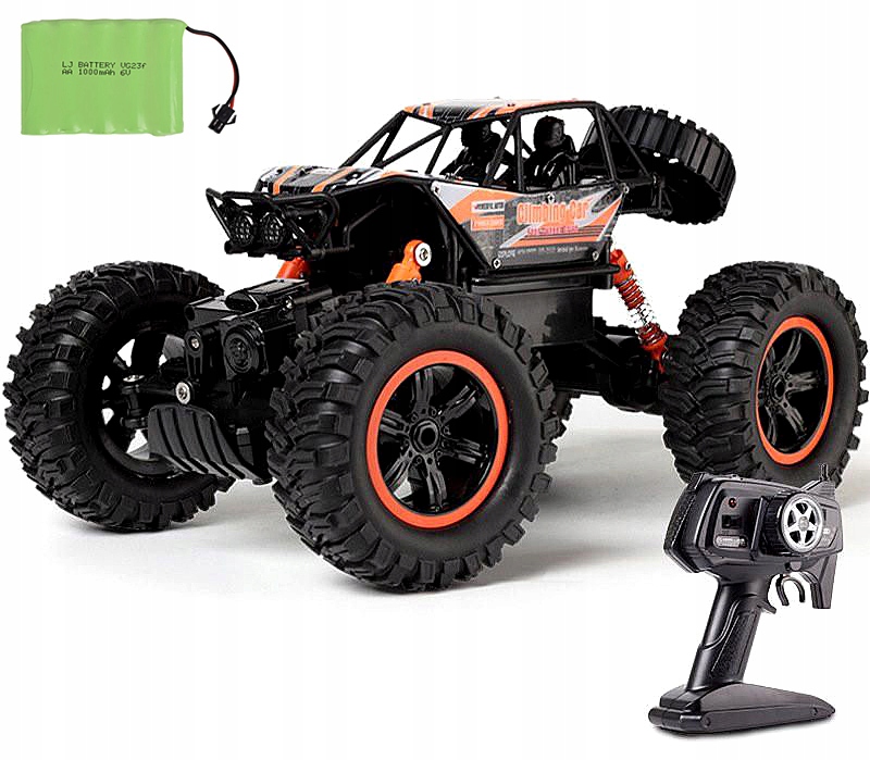 

Samochód Zdalnie Sterowany Monster Rc 4X4 Koła XXL