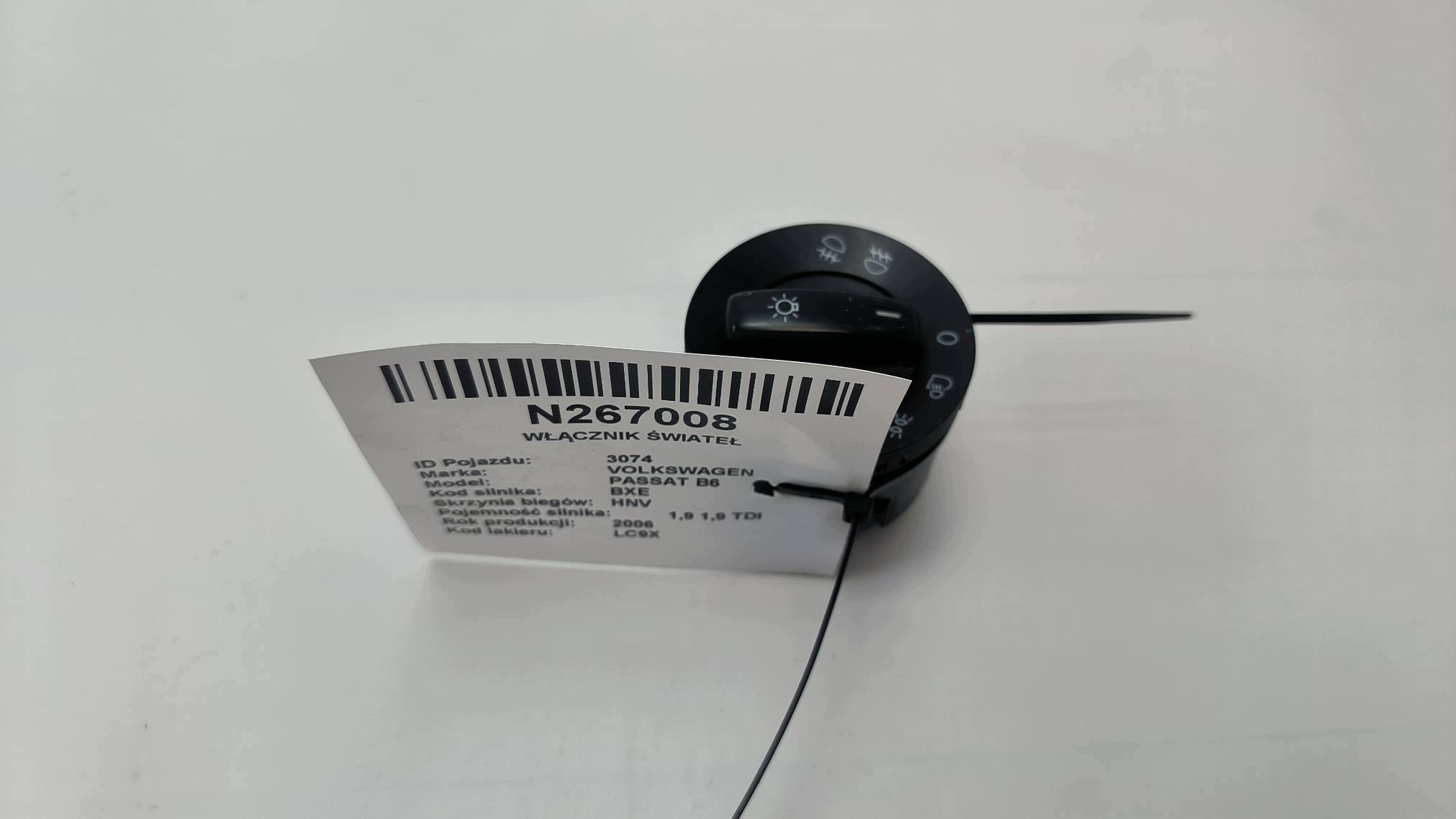 interruttore luci 1K0941431N VOLKSWAGEN PASSAT B6