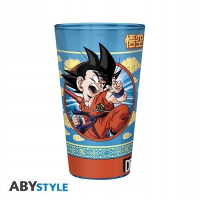 Dragon Ball Duże Szkło 400ml Goku i Latająca Chmura
