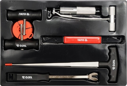 YATO 7 ELE КОМПЛЕКТ ДЛЯ РОЗБИРАННЯ АВТОМОБІЛЬНОГО СКЛА.