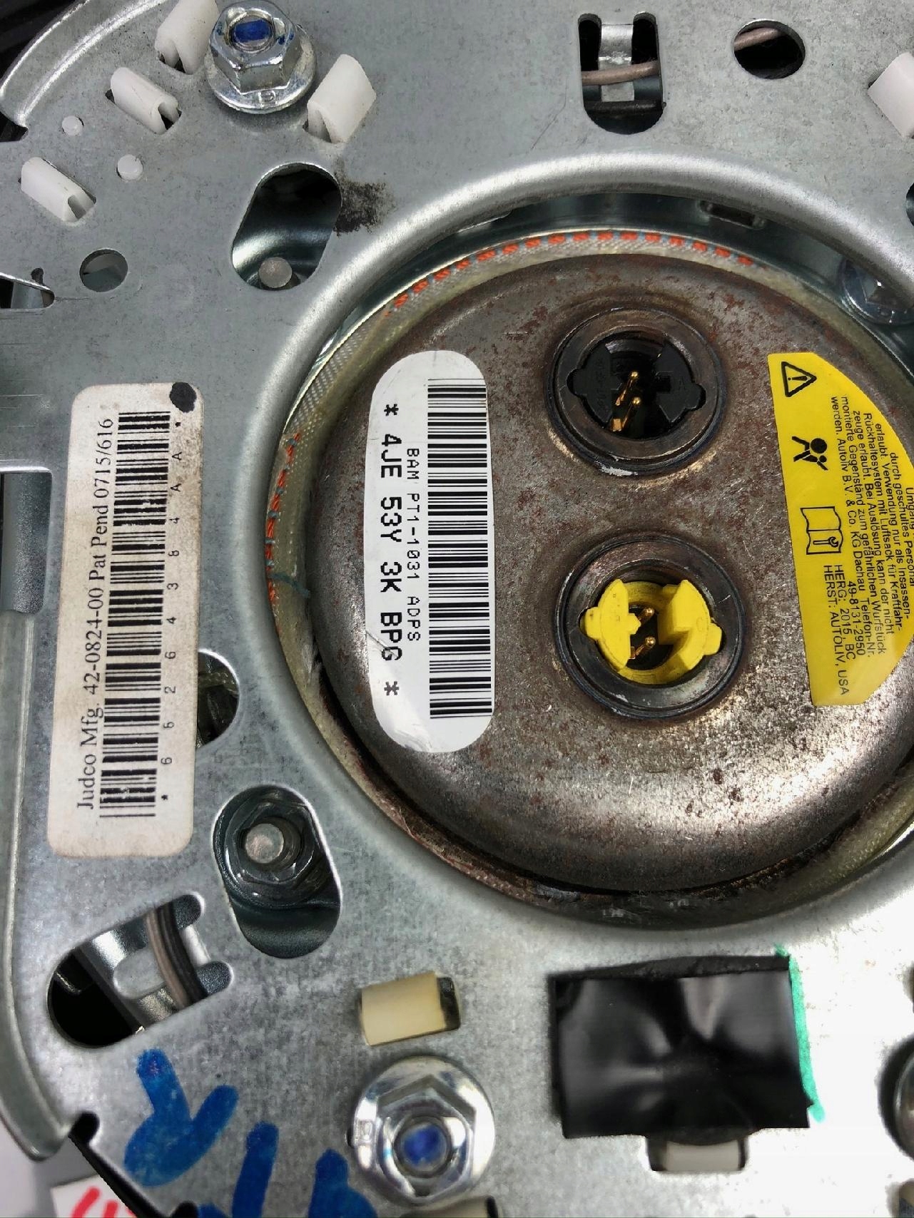 подушка водители Fiat OE UDY5415YAJD