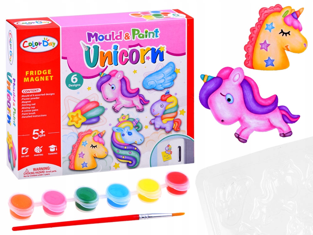

Kreatywny zestaw Magnesy Diy Jednorożce