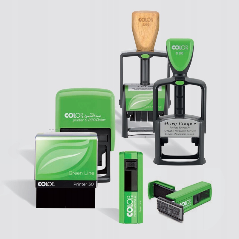 Pieczątka Colop PRINTER 50 IQ Green Line 69X30 MM Marka Colop