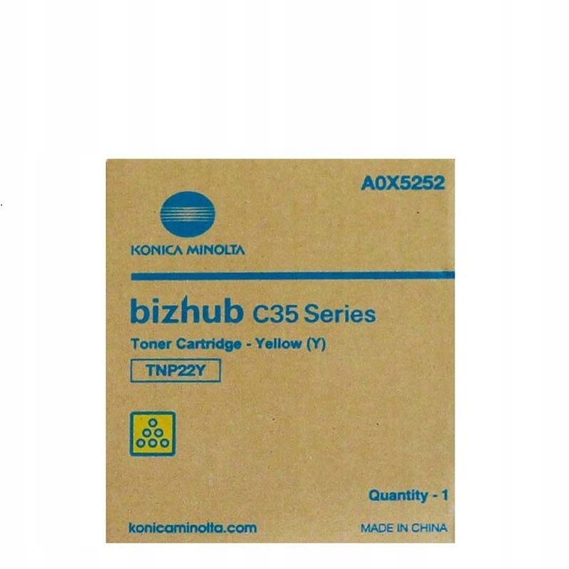 toner TNP22Y A0X5252 A0X52D2 do bizhub C35 C35P/ ineo +35 +35P