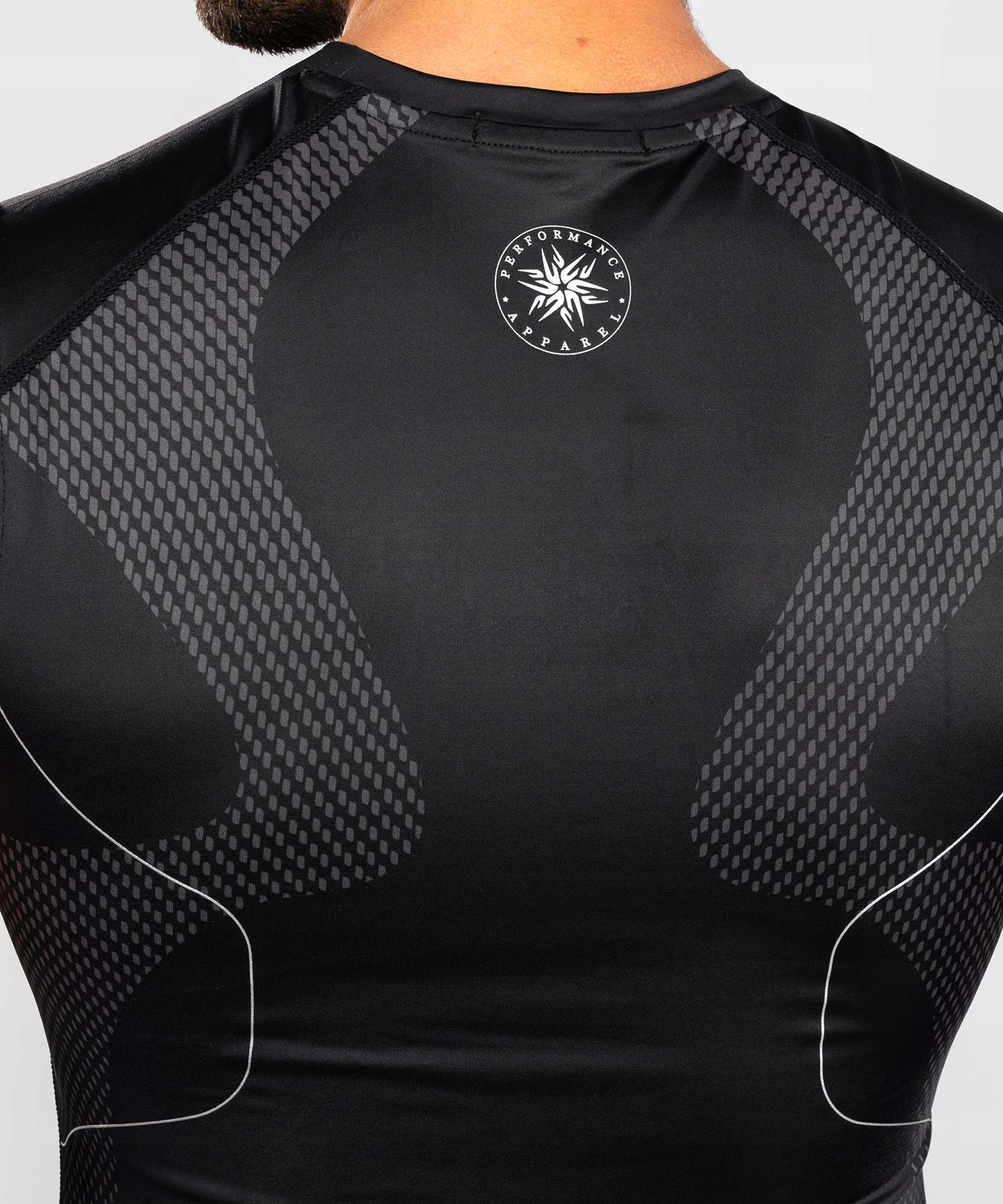 Rashguard Venum Nexus bez rukávů černá/stříbrná vel. L