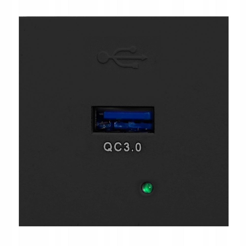 Modulární port s nabíječkou Usbq quick charge