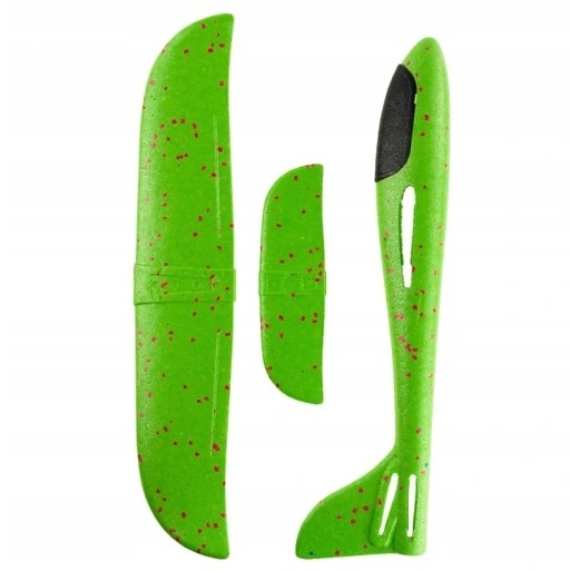 DUŻY SAMOLOT STYROPIANOWY SZYBOWIEC 38CM ZABAWKA RZUTKA ZE STYROPIANU LEKKI Wiek dziecka 3 lata +